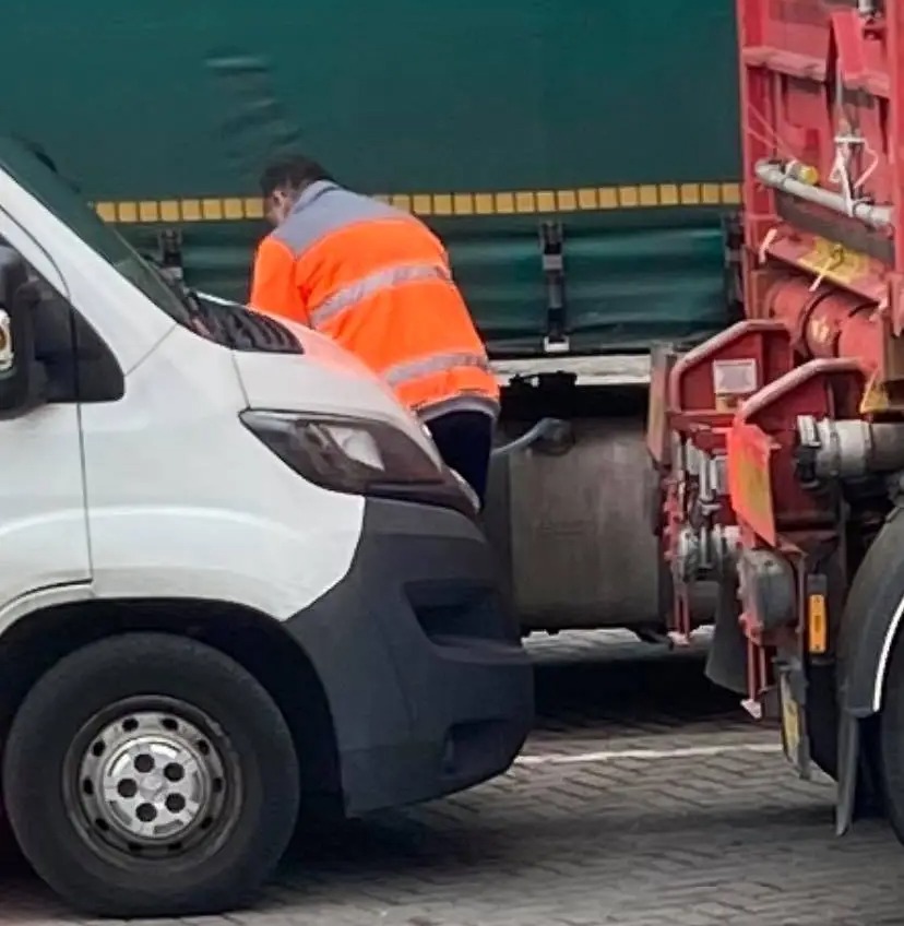 One man caught nicking fuel from a HGV truck in November last year