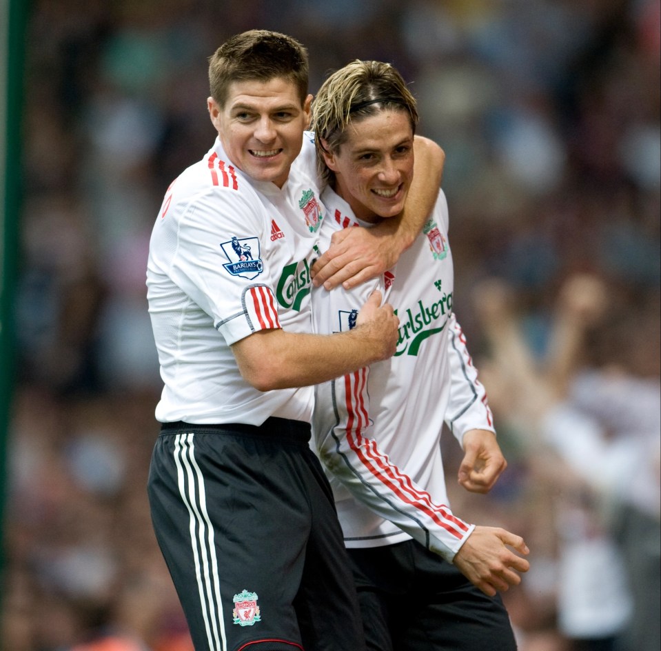 Gerrard and Torres forged an incredible partnership during their time at Liverpool