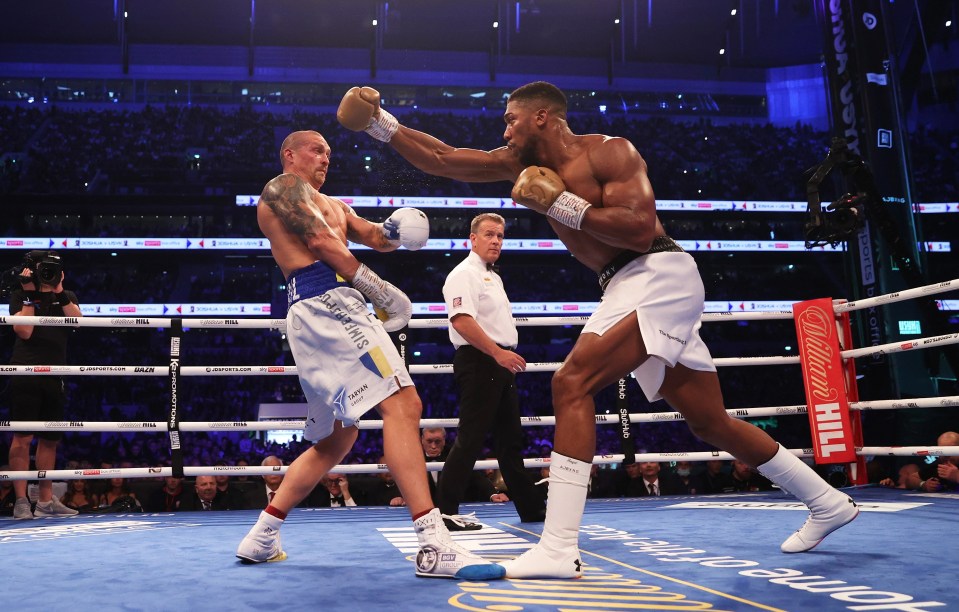 Oleksandr Usyk beat Anthony Joshua in September