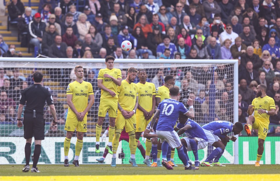 Maddison made it two with a glorious free-kick