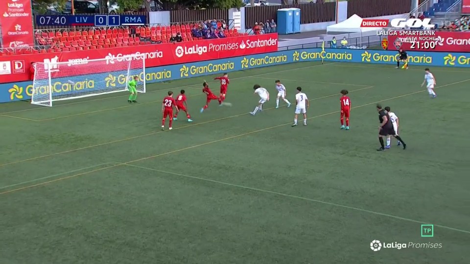 Marcelo's son Enzo scored a brilliant goal for his Real Madrid youth team