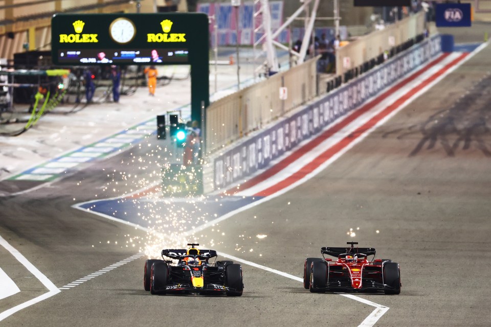 The Bahrain GP ended in dramatic fashion