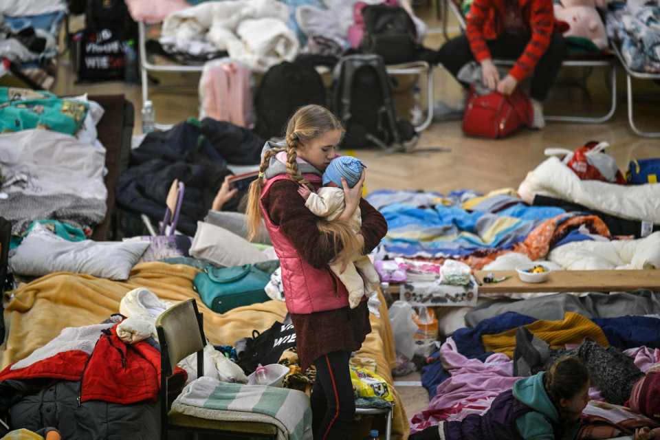 More than 44,000 big-hearted Brits last night offered to take in Ukrainian refugees