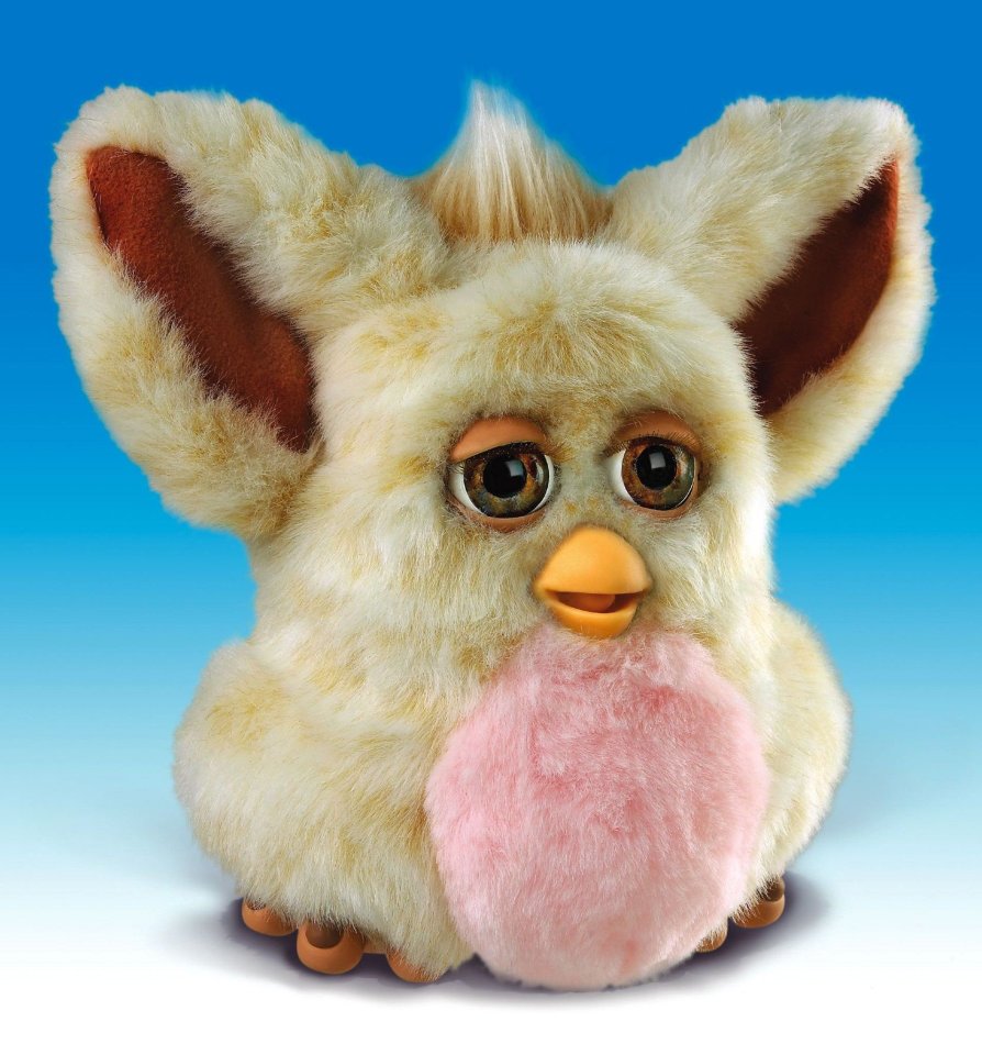 She compared her hair to a Furby, the toy from the late 90s