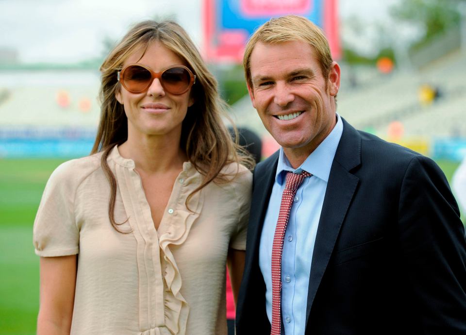 Liz Hurley and Shane Warne were engaged back in 2011 before calling it off