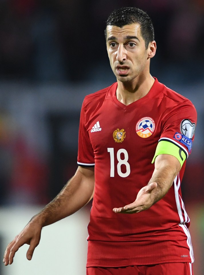 Henrikh Mkhitaryan has retired from international football