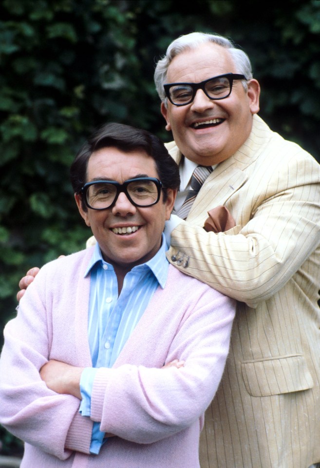 Ronnie Barker was part of The Two Ronnies before he quit showbiz for good