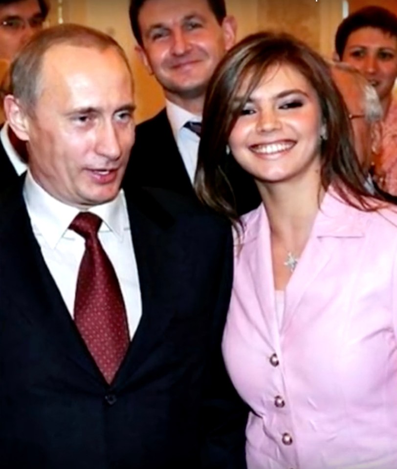 Putin with Alina Kabaeva in 2019