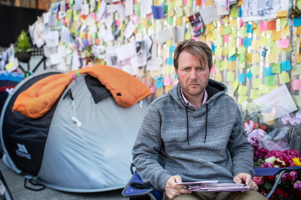 Richard spent 21 days on hunger strike campaigning for Nazanin's release