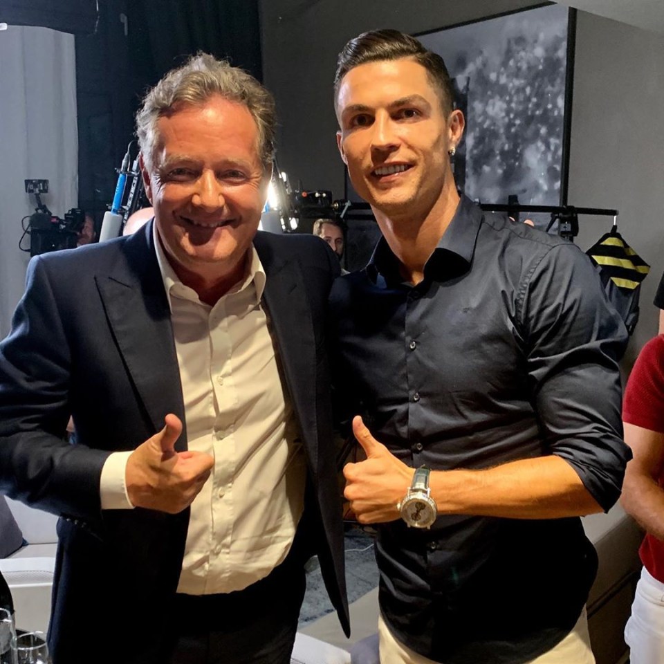 Piers Morgan says Cristiano Ronaldo is the greatest player of all time