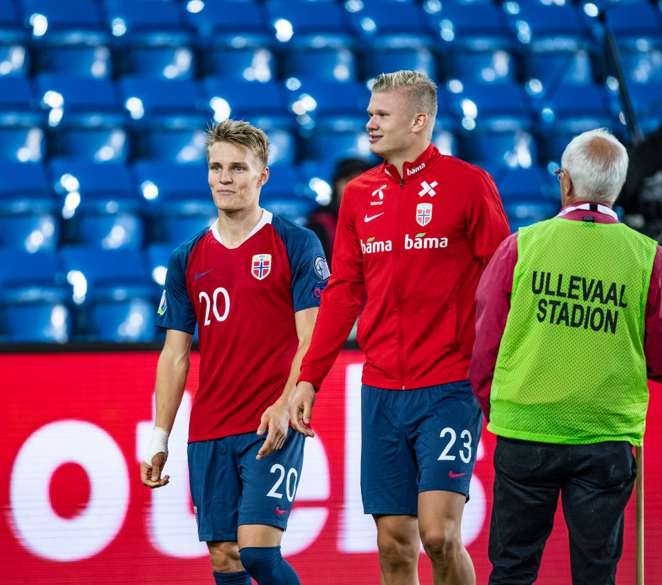 Martin Odegaard admits Erling Haaland has asked life at Real Madrid