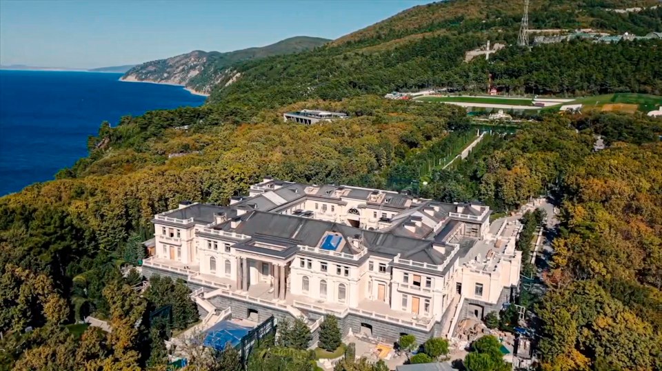 Putin’s Palace is on the Black Sea