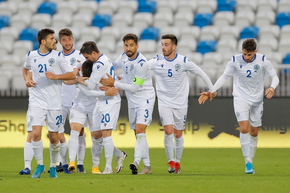 San Marino scored their sixth goal in six years against Lithuania on Friday