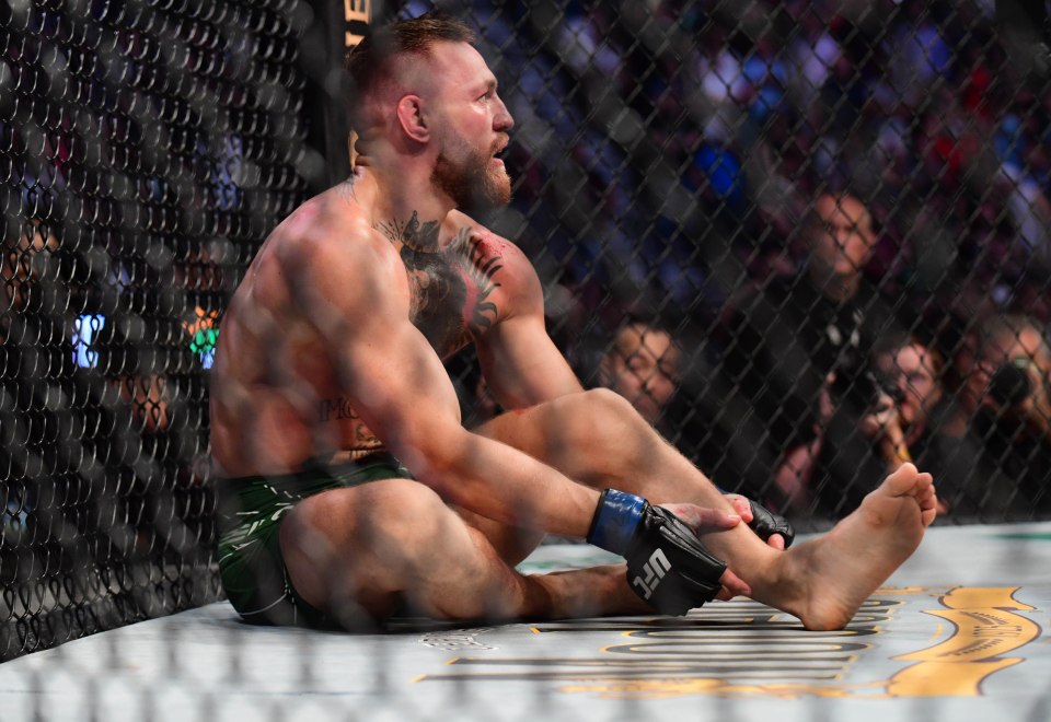 Conor McGregor is in the final stages of recovering from the horrific broken leg he suffered last July