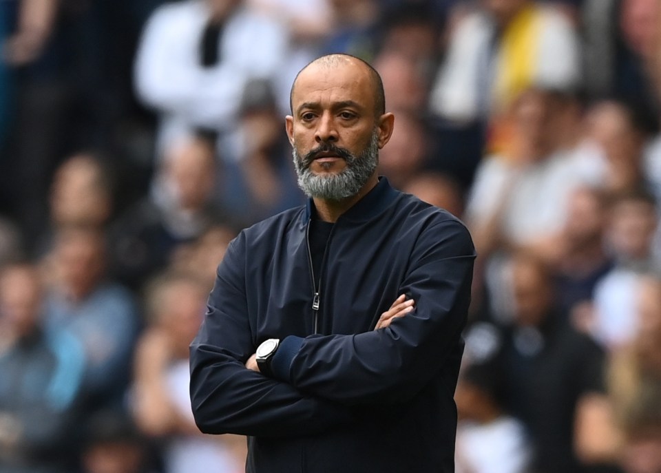 Nuno lasted just four months as Spurs manager