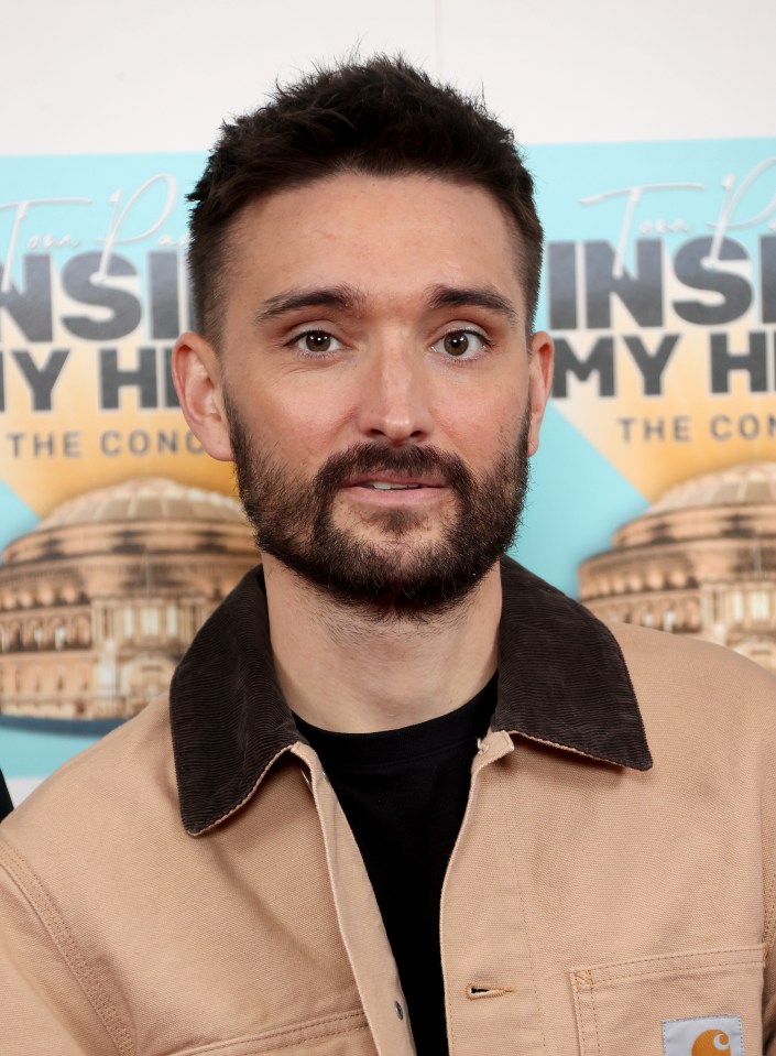 Tom pictured at the fundraising star-studded concert at Royal Albert Hall, September 2021