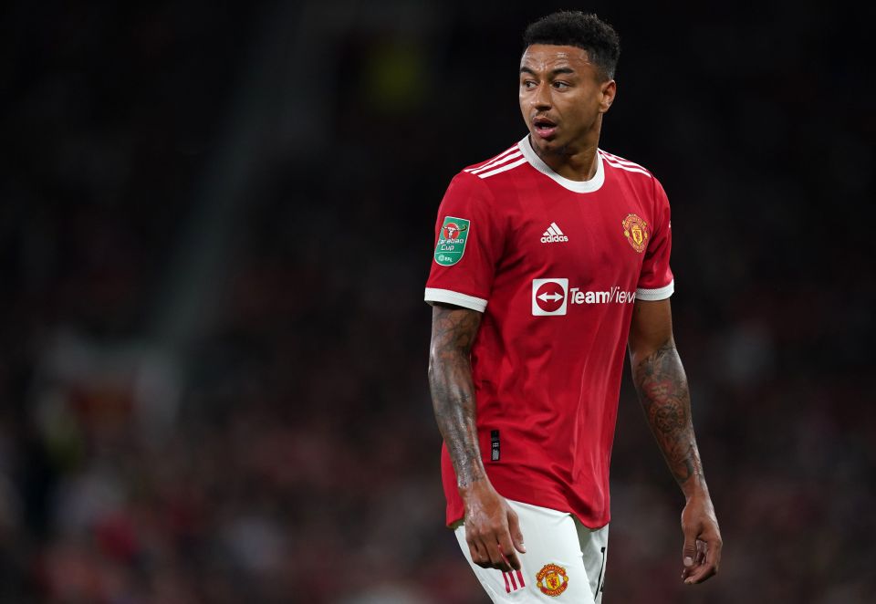 Jesse Lingard's home was targeted when United played Aston Villa