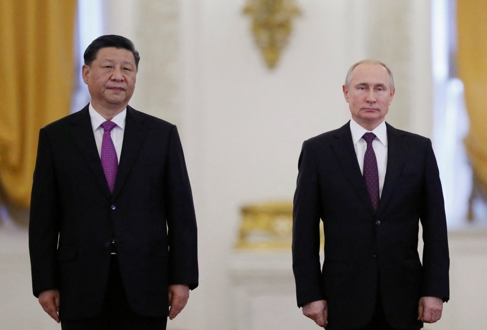 China and Russia signed a fresh financial deal in February 2022