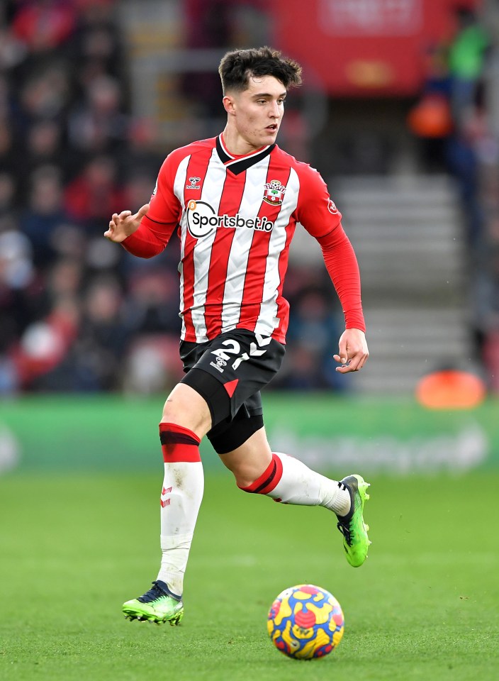 Livramento was Chelsea’s Academy Player of the Year last season before moving to Southampton