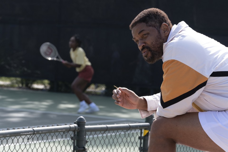 Will Smith starring in the biographical tennis drama 'King Richard'