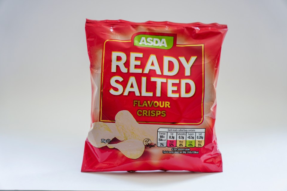 Asda's crisps were a "pleasant surprise"