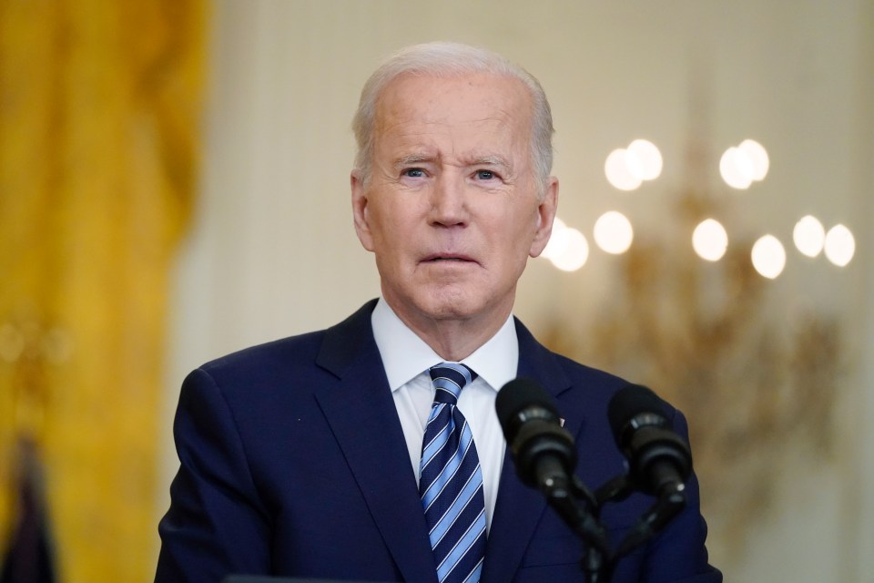 Joe Biden said Putin would never win the hearts and souls of the Iranian people