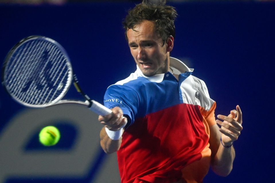 Daniil Medvedev is the new man on top of the rankings but an early exit would end his short stint