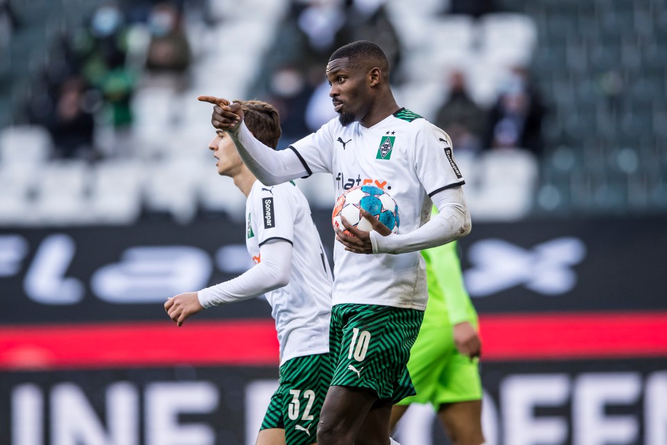 Inter are said to want Monchengladbach striker Thuram to replace Martinez if he leaves