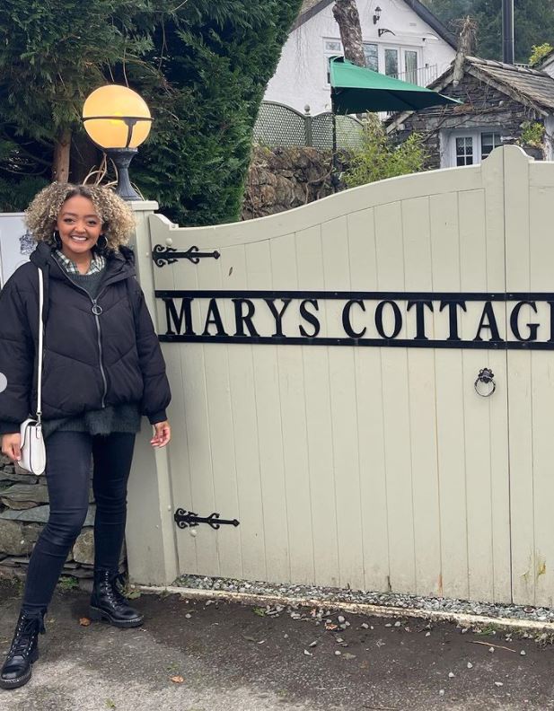 The couple were staying at Marys Cottage in Cumbria