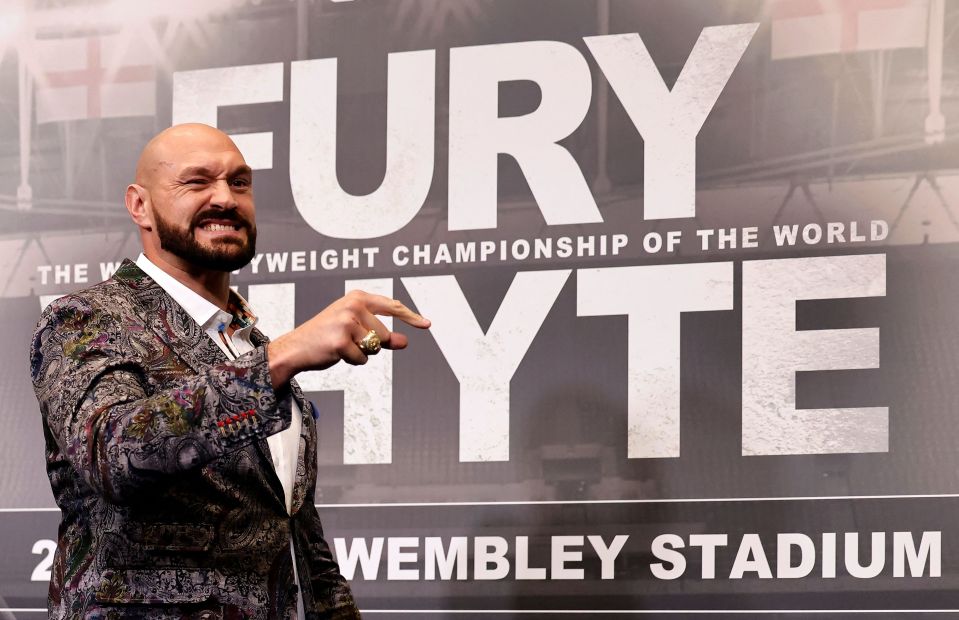 Tyson Fury claimed he will retire after fighting Dillian Whyte