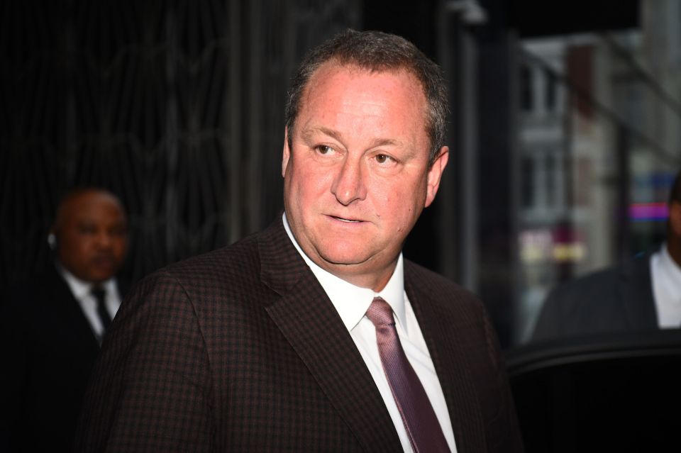 Mike Ashely sold Newcastle to a Saudi-led consortium last October