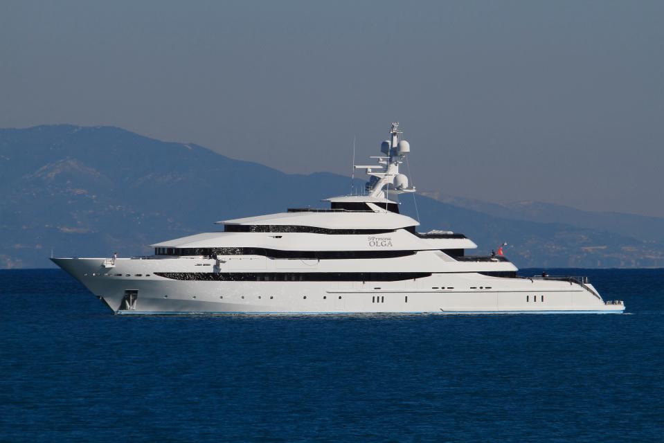 A £108m superyacht belonging to a Russian oligarch has been seized by French authorities