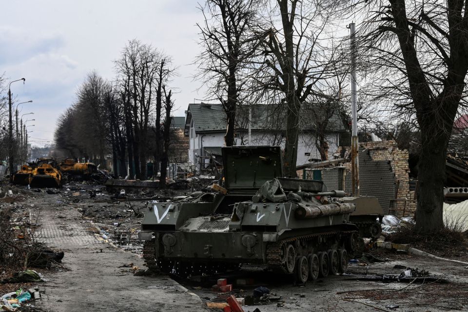 Russian forces have been battered as they get bogged down in Ukraine