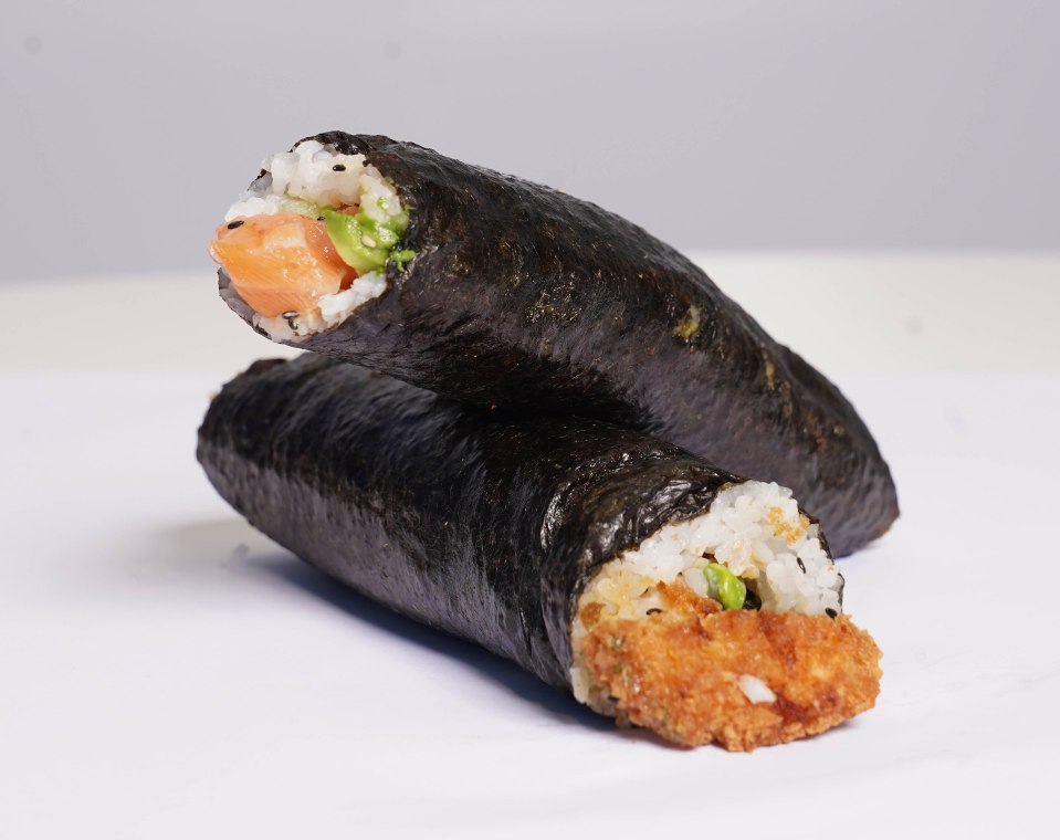 Sushi burritos are basically giant sushi rolls you can eat out of the paper, like a burrito