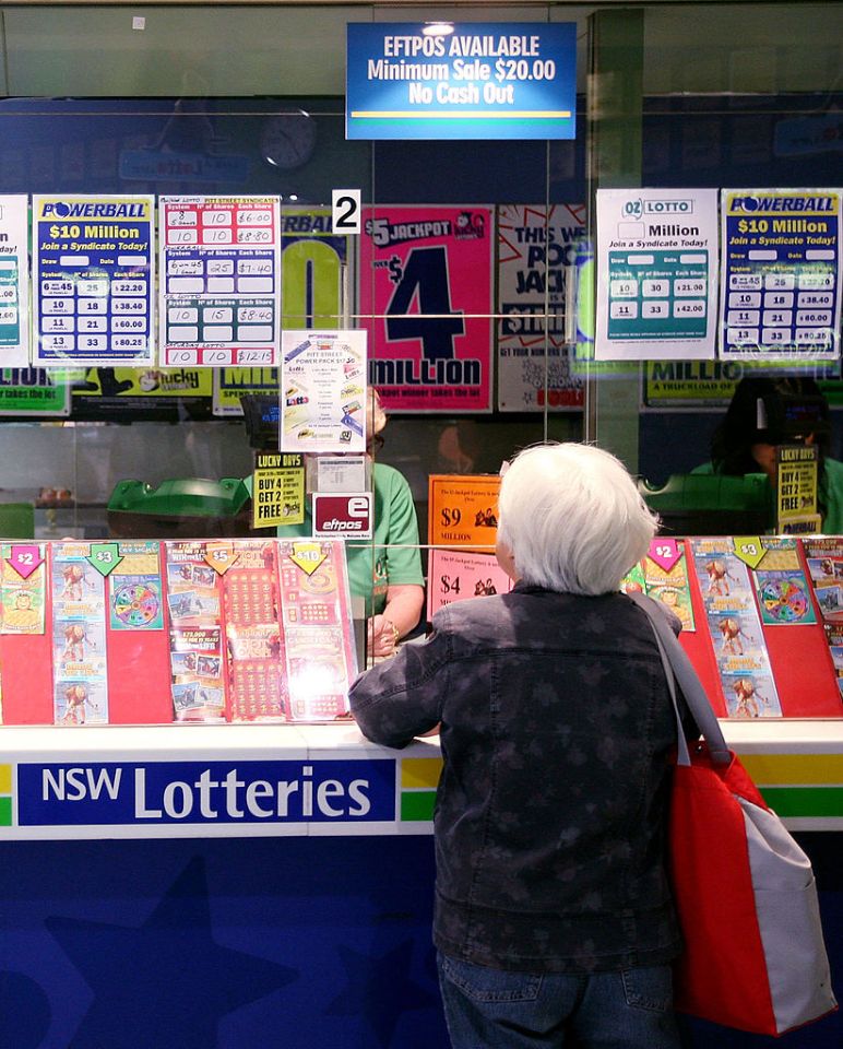 The lucky woman scooped a humungous £2.6 million in winnings