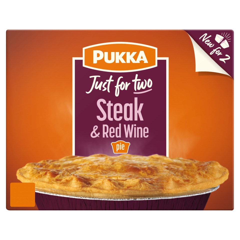 Tesco Clubcard holders can fill up for less with Pukka Just For Two pies this week