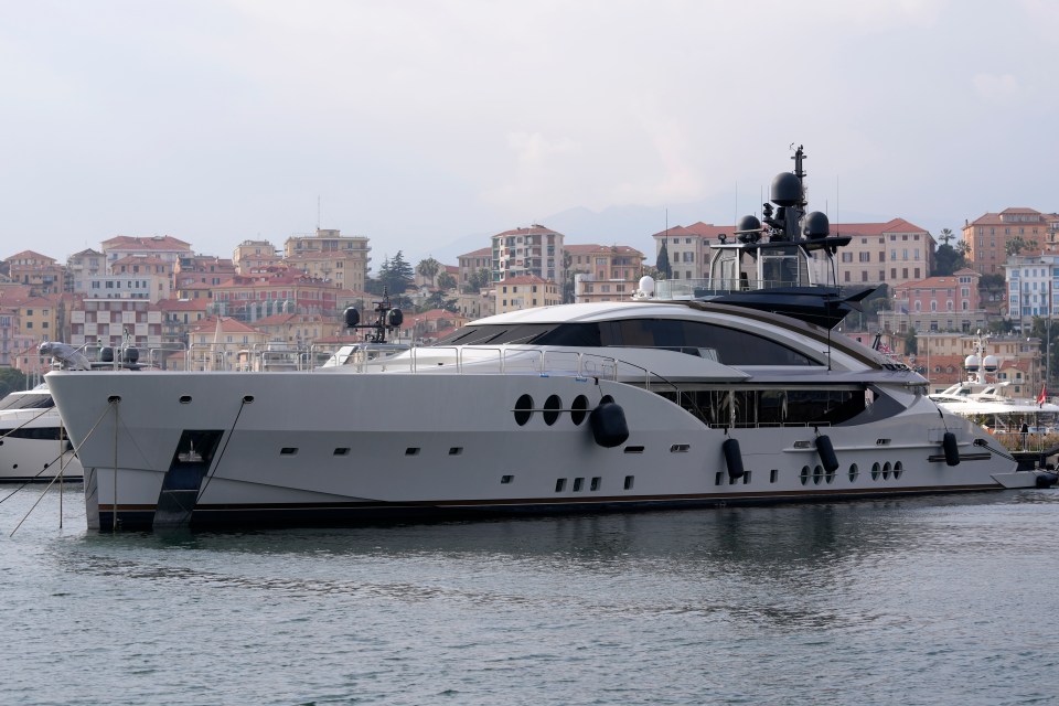 The boat was built in 2013 by premier yacht company Palmer Johnson