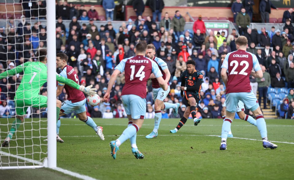 Reece James opened the scoring for Chelsea