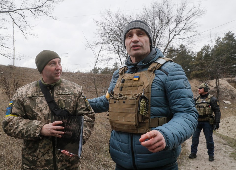 As mayor of Kyiv, Vitaly Klitschko has been hands-on in fighting for the cause