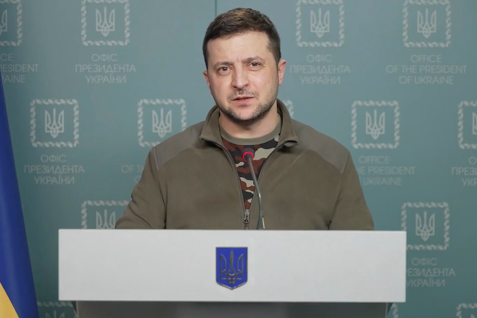 Ukraine’s President Volodymyr Zelenskyy vowed to punish ‘every bastard’ after the attack