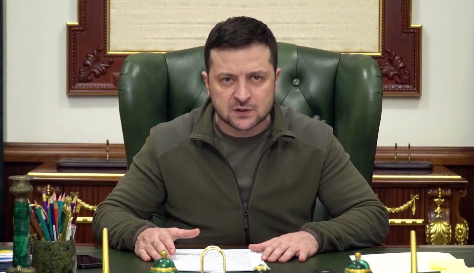 President Zelensky said that thousands of Russians have been captured