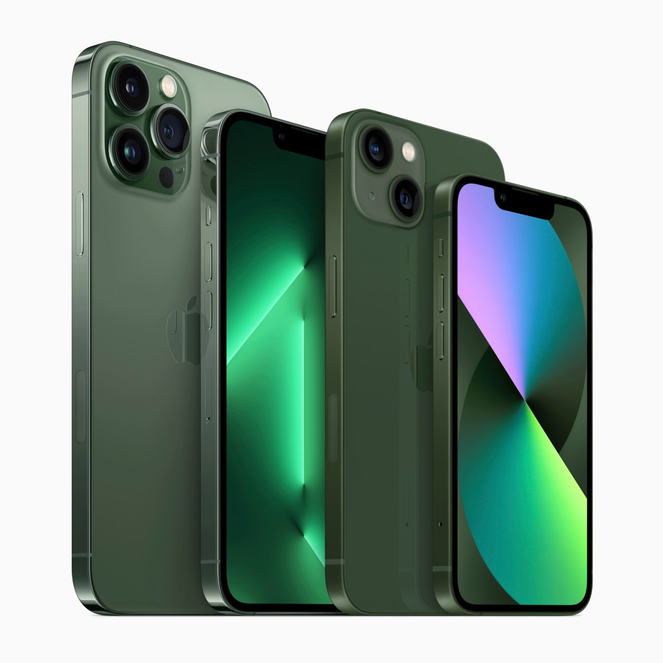 The iPhone 13 Pro's new colour is called Alpine Green