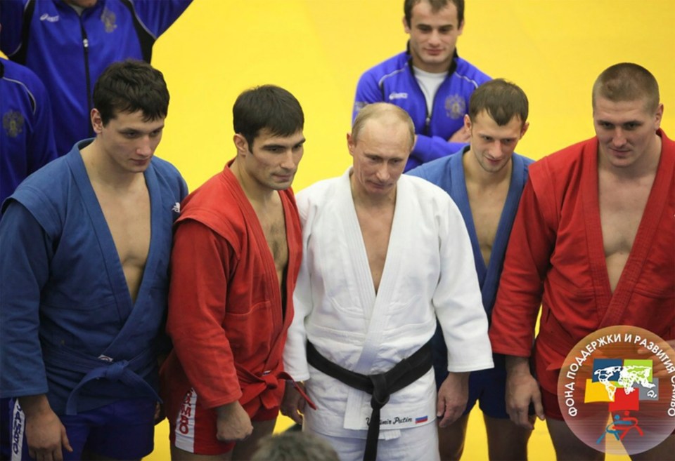 Putin is also a keen fan of sambo martial arts