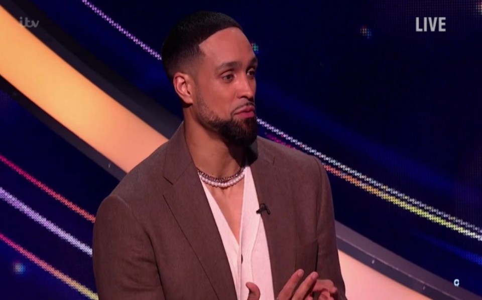 Dancing on Ice judge Ashley Banjo was most shocked that Ben Foden was voted off the show first