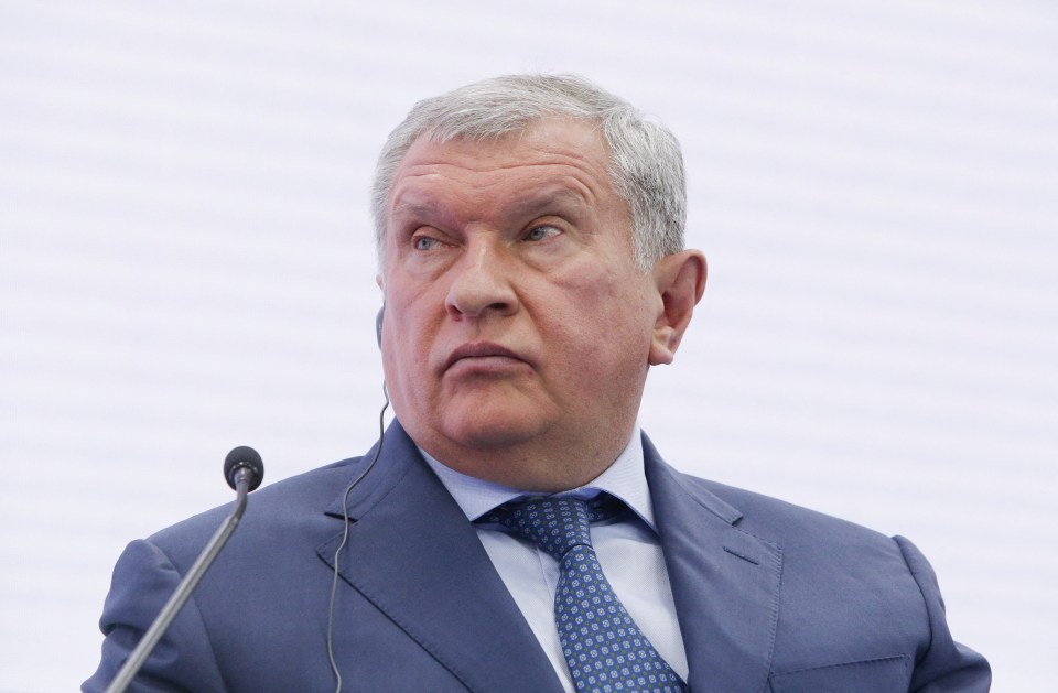 It is believed to belong to Putin's close pal and oil tycoon Igor Sechin