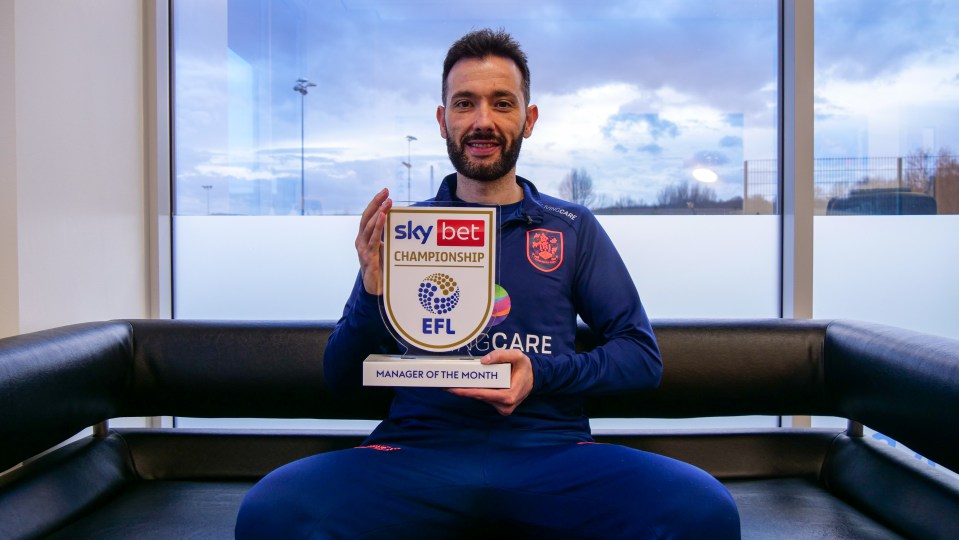 Corberan is the SkyBet Championship manager of the month for February