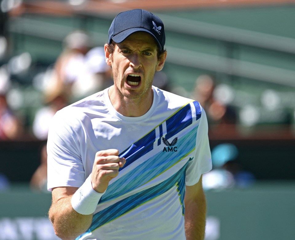 Andy Murray secured his 700th career win and £23,000 for the Ukraine war victims