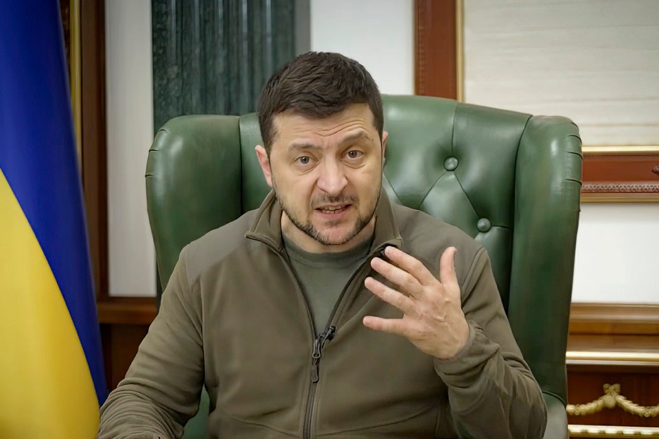 Zelensky compared Russian troops to 'ISIS terrorists' in a video message