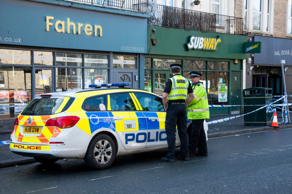 Cops were called in the early hours of the morning to reports of a stabbing