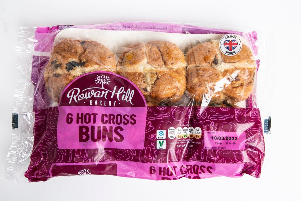 These Lidl buns are definitely best eaten toasted – as long as you don’t mind a sugar rush afterwards